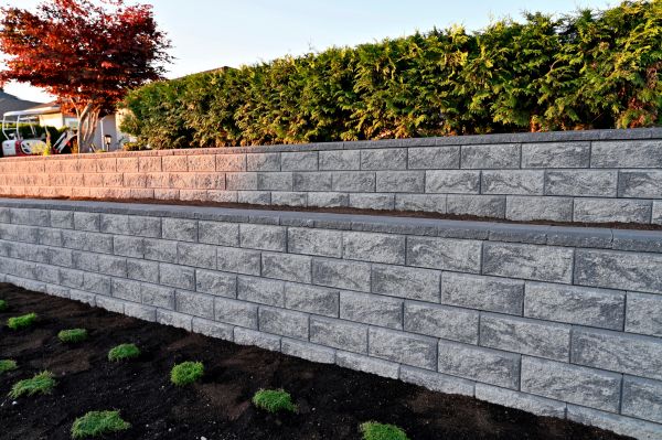 Concrete Retaining Wall Installation in Independence
