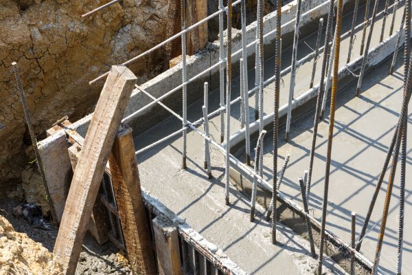 Concrete Footing Pouring in Independence