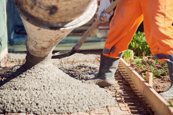 Poured Concrete Installation in Independence