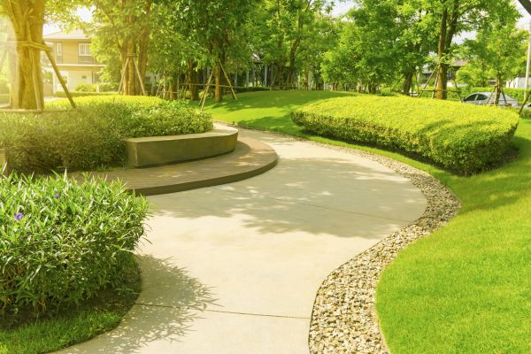 Cement Walkway Installation in Independence