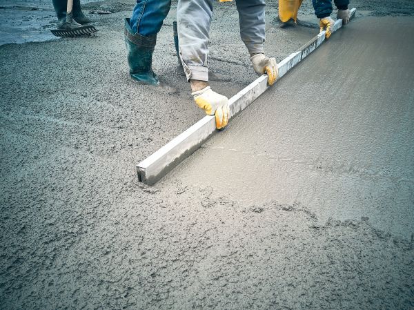 Cement Slab Installation in Independence