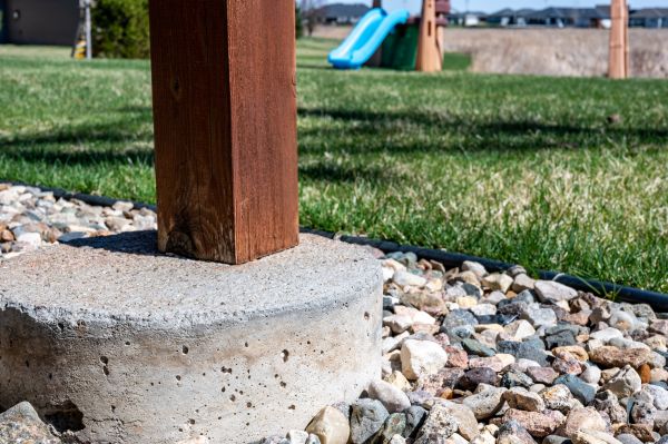 Deck Footing Installation in Independence