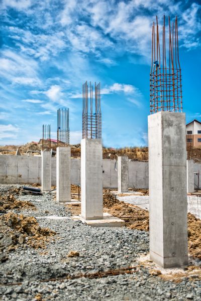 Concrete Footer Pouring in Independence