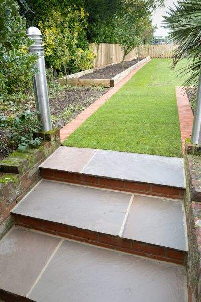 Backyard Steps Installation in Independence