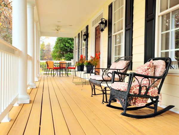 Front Porch Renovation in Independence