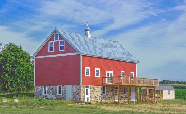 Barn Foundation Pouring in Independence