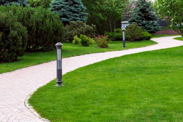 Backyard Sidewalk Installation in Independence